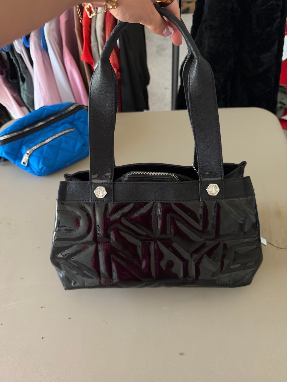 DKNY Black Shoulder Bag